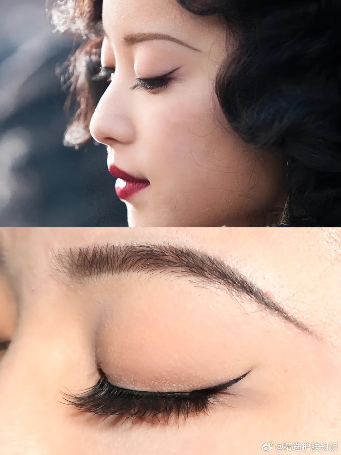 金陵十三钗倪妮仿妆 眉眼之间诉说着风情万种!