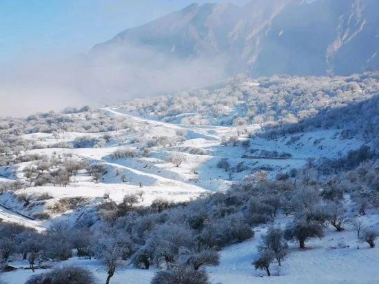 06峨眉山雷洞坪滑雪場位於峨眉山風景區內,佔地面積15畝,冬季平均氣溫