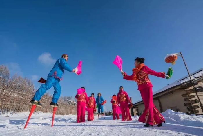 花樣玩雪去吉林的雪地裡撒個歡