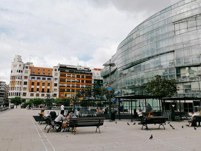 毕尔巴鄂街头。本文图片均为作者拍摄