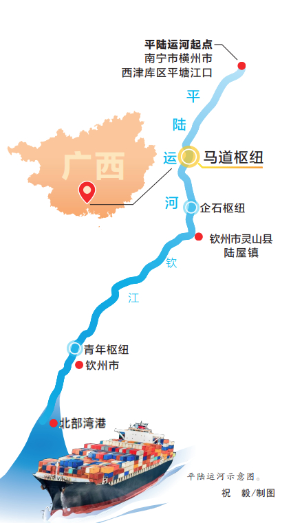 从这里看壮美广西丨"全能型"平陆运河,你爱了吗?|广西|鲸鱼_新浪新闻