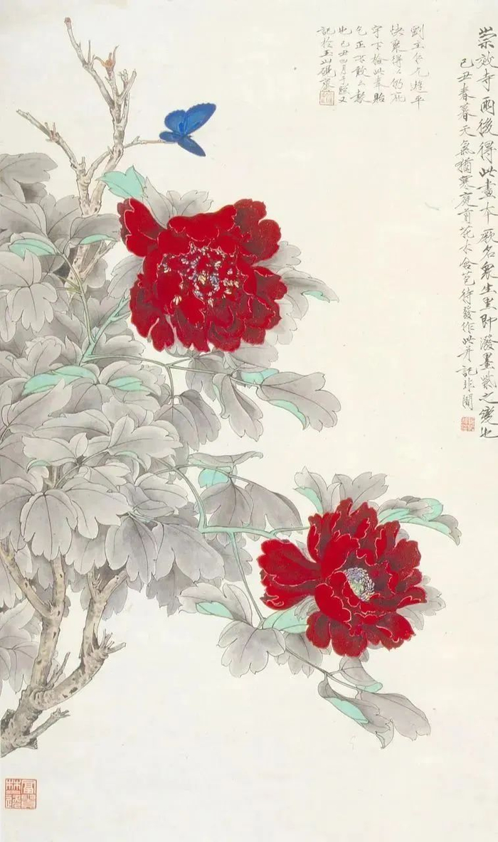 于非闇《画众生黑》，“历史的星光”展览作品