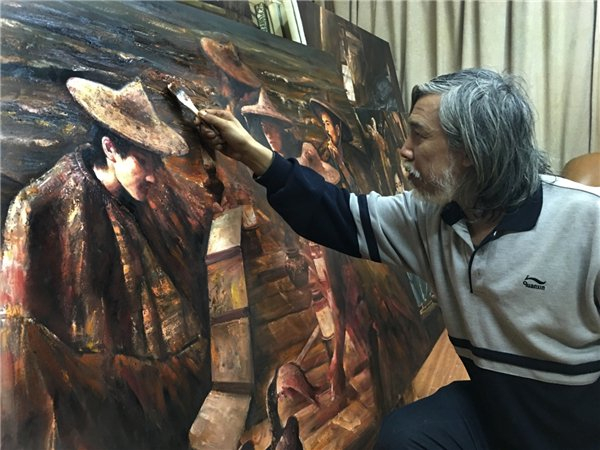 邸立丰:自信的精神追求与东方内涵|立丰|油画|艺术家_新浪新闻