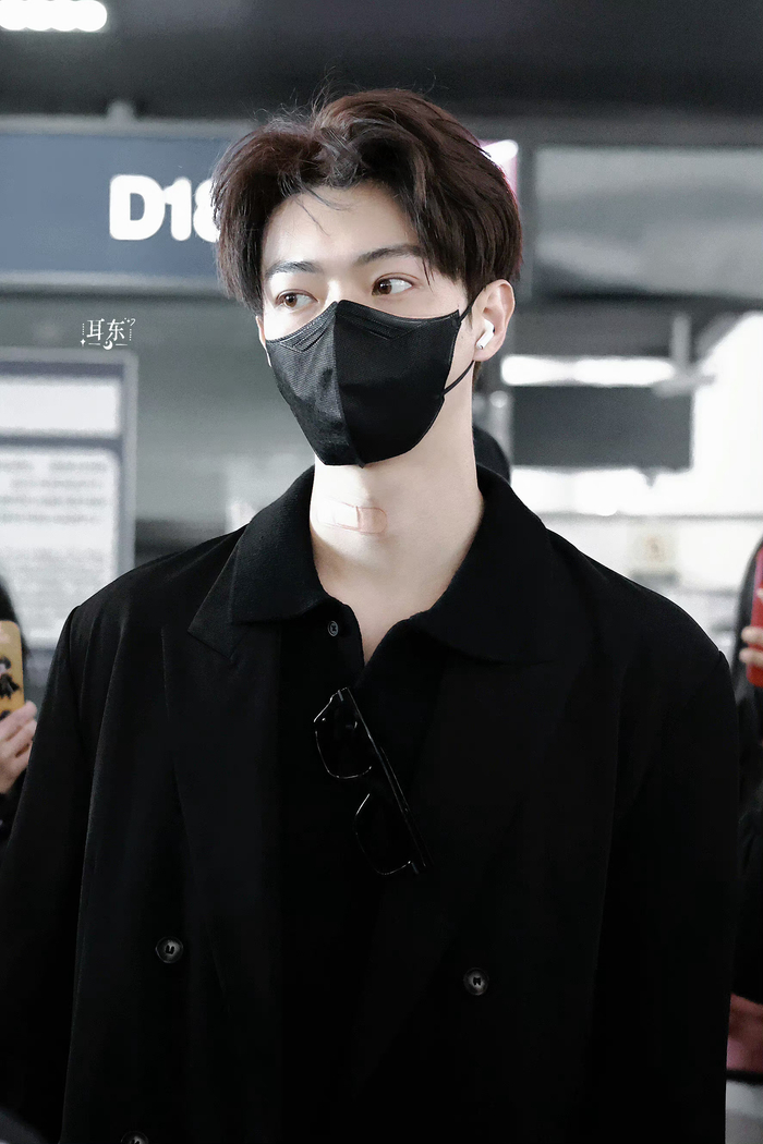 今天有被许凯这两张机场图帅到|许凯_新浪新闻