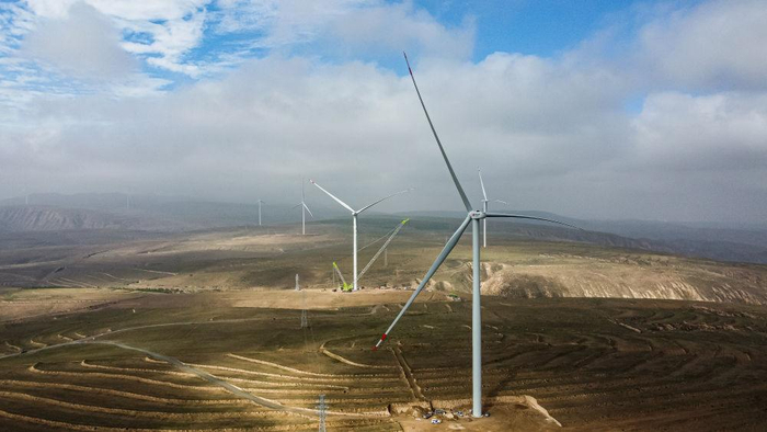 【甘快看】甘肃单体功率最大风电项目并网发电|甘肃省|风电项目_新浪