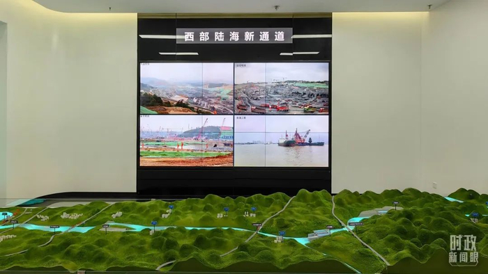 △中国-东盟信息港数字经济展示中心。（总台央视记者段德文拍摄）