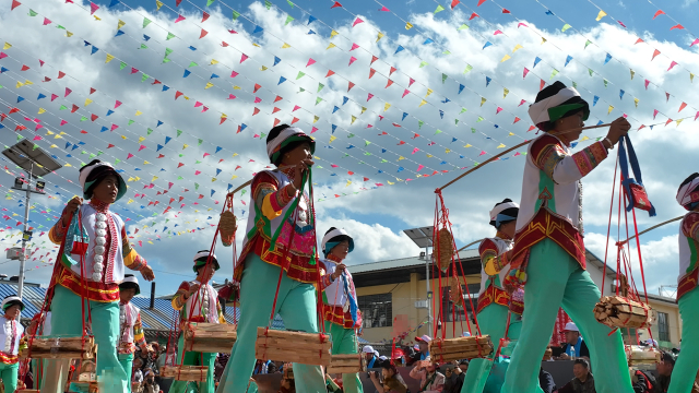 云南唯一蒙古族聚居乡玉溪兴蒙乡第十五届那达慕大会盛大开幕