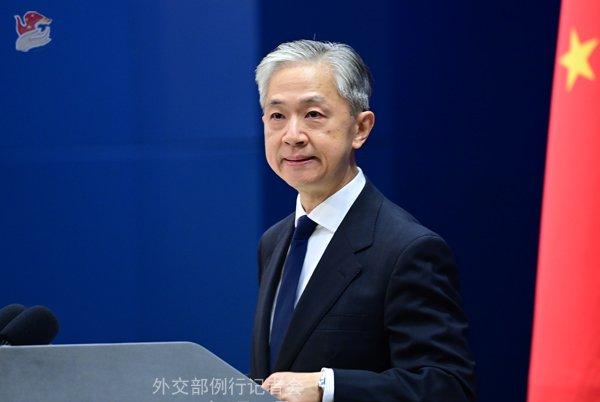 汪文斌 贵府图 图源:搪塞部网站