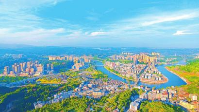 恩阳城市新景。