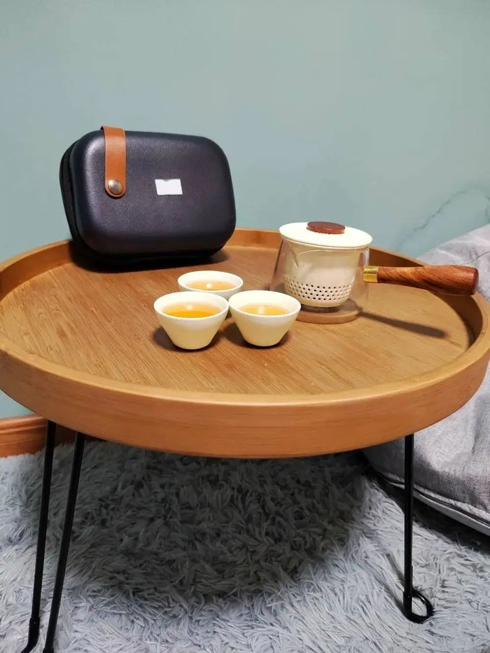 ▲ 小白的茶桌。