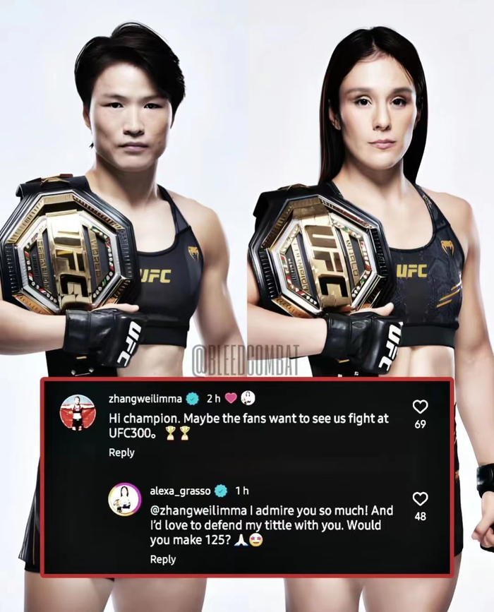 张伟丽约战ufc最美冠军,冲击双冠王!|张伟丽|双冠王|ufc_新浪新闻