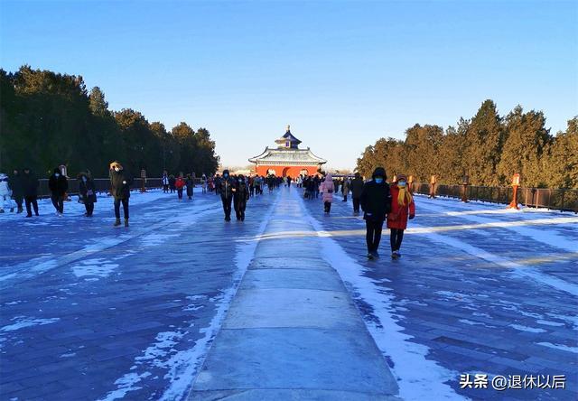 天坛雪景摄影作品图片