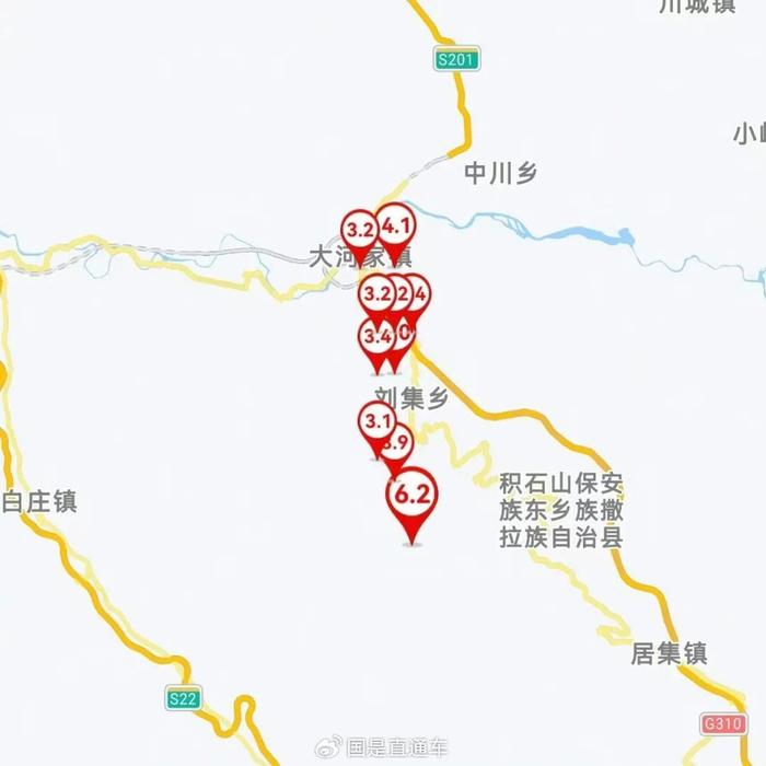 来源:中国地震台网速报