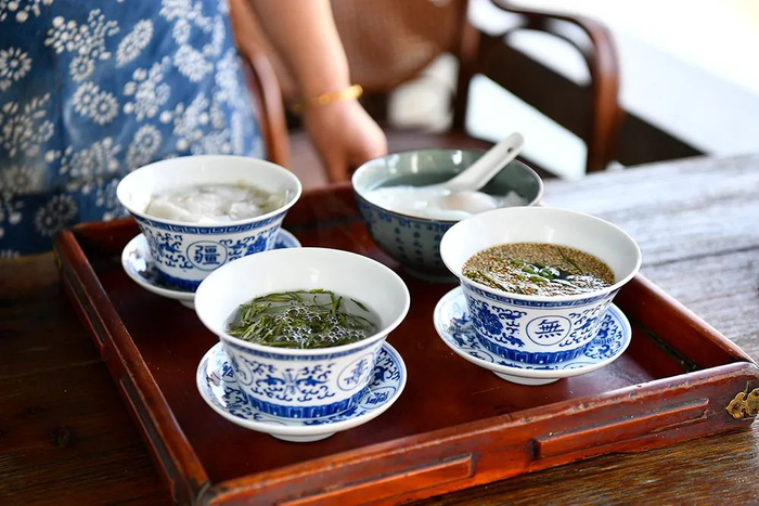 震泽四碗茶（2023年5月25日摄）苏州市吴江区委宣传部供图