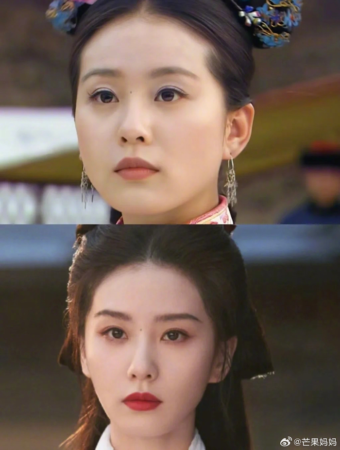 看了刘诗诗的对比图,她山根那颗痣真的很特别,什么时候点掉的