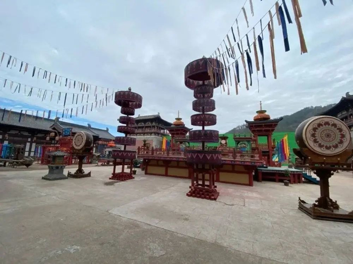 横店春秋唐园拍摄基地 时代周报 李杭/摄