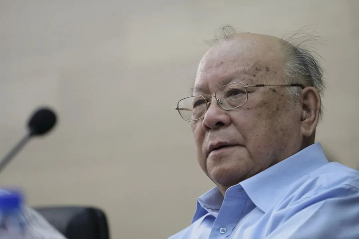 ▲著名法学家、中国政法大学终身教授江平。图/IC photo