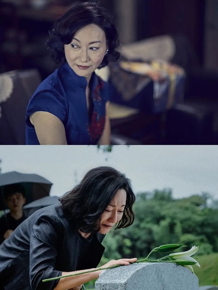 （惠英红在《血观音》《拯救嫌疑人》中（图源：豆瓣）