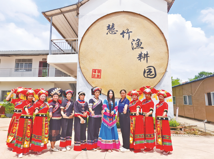     邕宁区慧竹渔耕园乡村旅游区是以“食在山水田园”为理念打造的乡村旅游区。 （市文广旅局供图）
