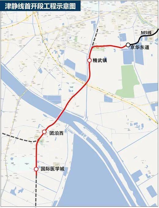 項目計劃2024年建成通車,屆時將實現團泊西區,精武鎮與中心城區20分鐘