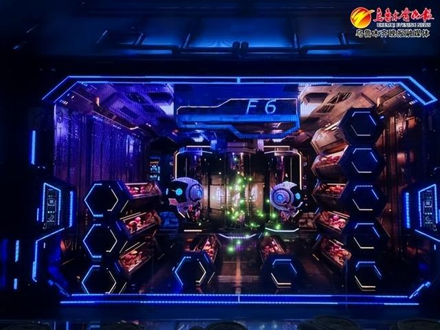 CCMALL时代广场3楼“幻境空间”体验馆。记者肖翔摄