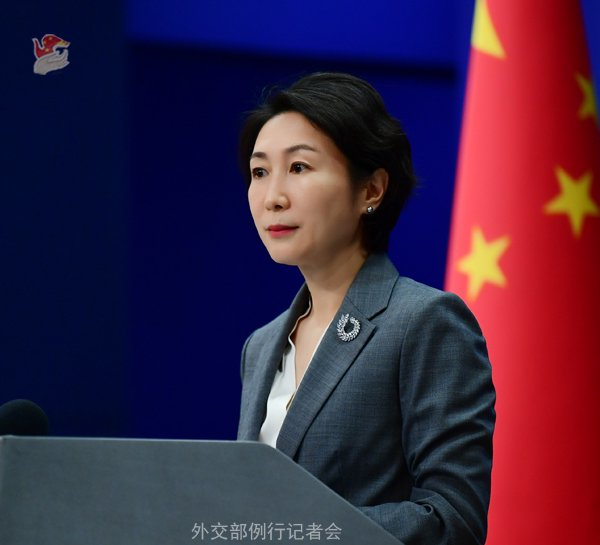 毛宁 资料图 图源：外交部网站