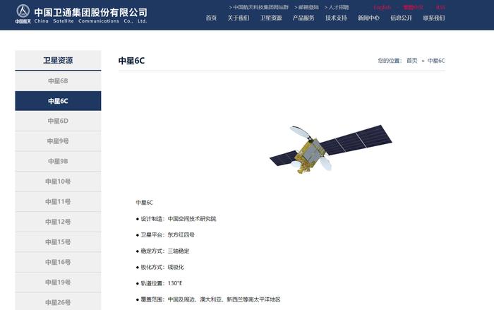 中國衛通:因衛星推力器出現故障,預計中星 6c 剩餘壽命減少|衛星|中國