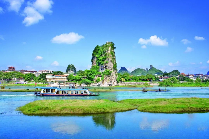 桂林伏波山风光秀美。桂林市文广旅局供图