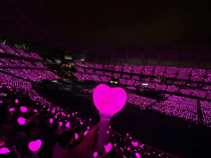 小夏在演唱会现场