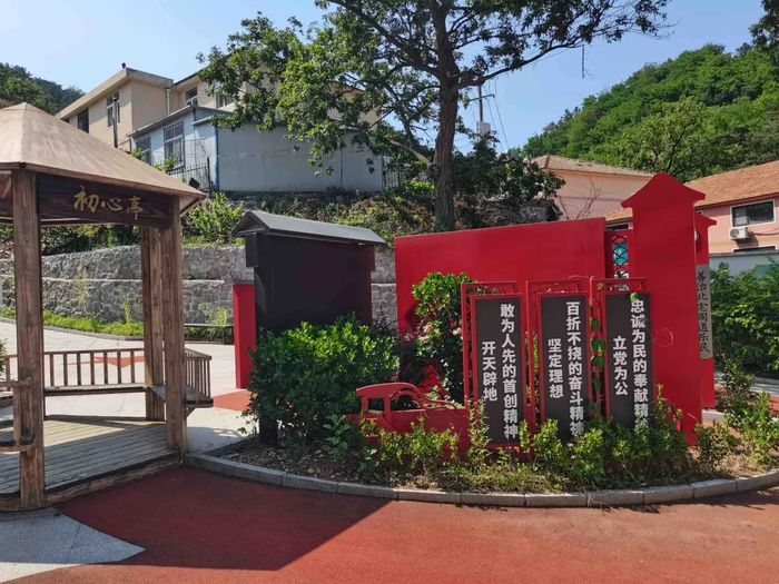 北宅基层社会治理“初心亭”。北宅街道供图