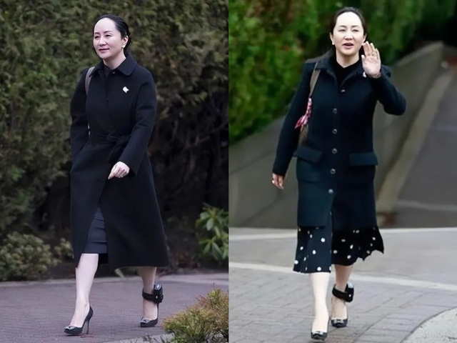 51岁孟晚舟带火了一种新穿法:“穿大衣不穿裤子、丝袜”,更高级__财经头条
