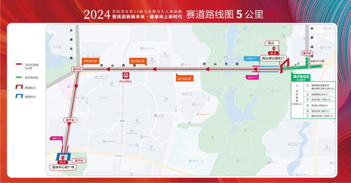 “迎新跑”赛事路线图