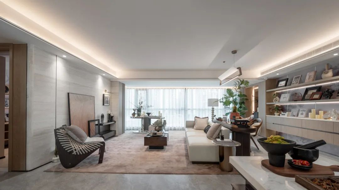 △ J区样板间实拍图