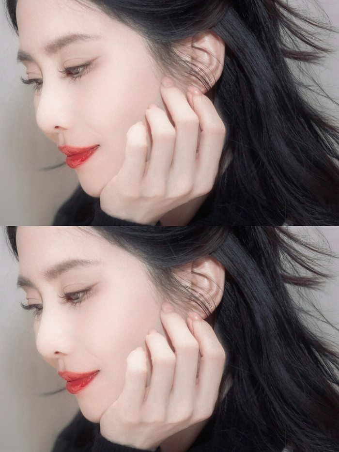 刘诗诗最新营业照片来啦!