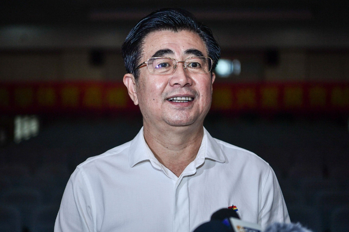 中国足协主席宋凯。