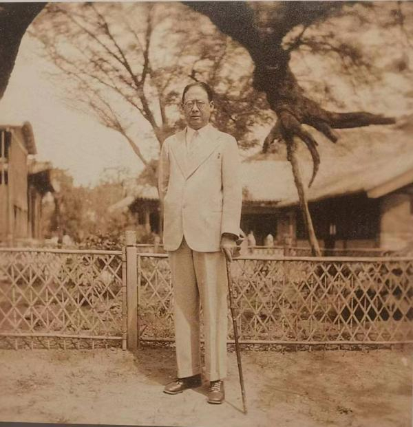 摄于1931年，时沈尹默任北平大学校长，展览资料图