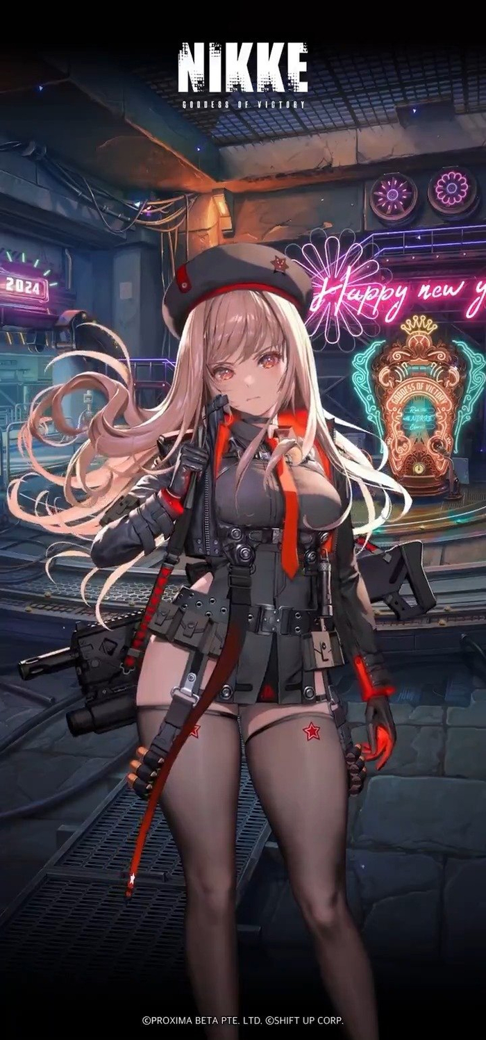 NIKKE 胜利女神官方宣传图