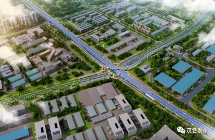 市民大道立交效果图