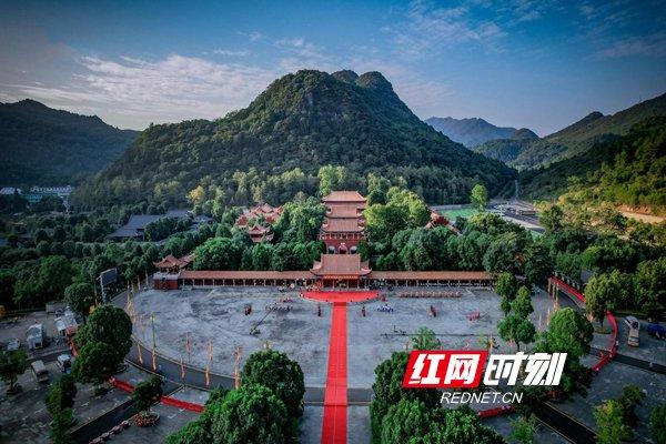 農發行寧遠支行支持的九嶷山文旅研學基地建設項目.