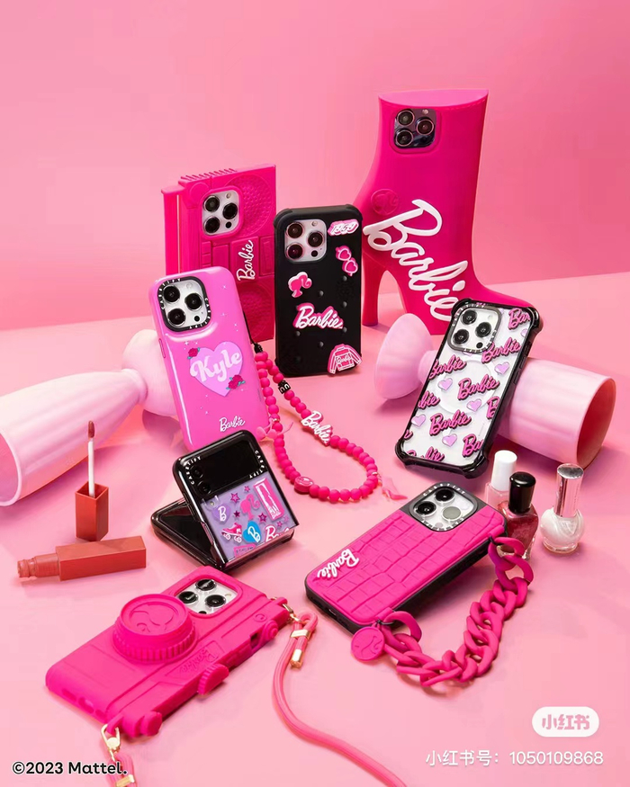 CASETiFY与芭比联名（图片来源：CASETiFY）
