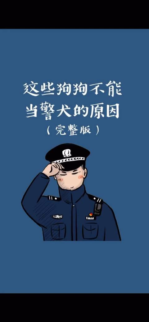 如果这些狗狗当警犬小欣漫画