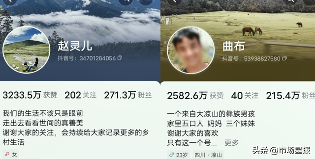 案发前，主播赵灵儿和曲布粉丝量均超过200万