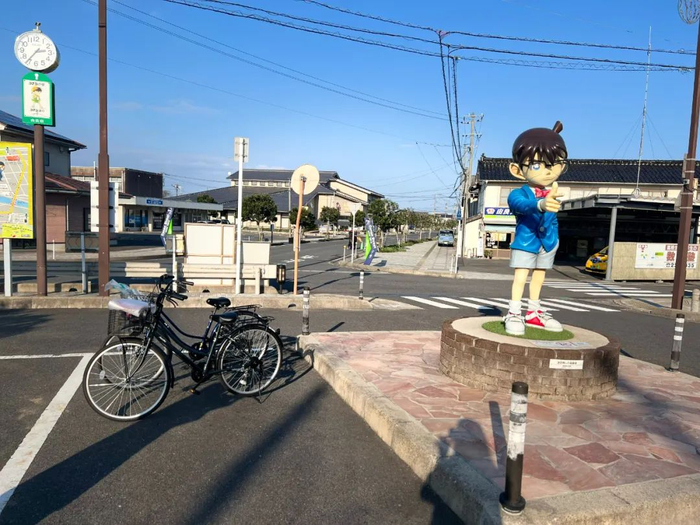 △柯南车站门口。