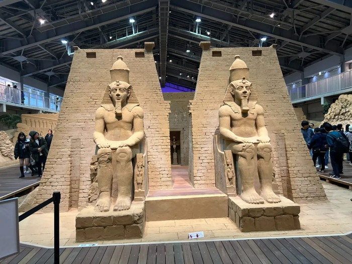 △砂之美术馆馆内。