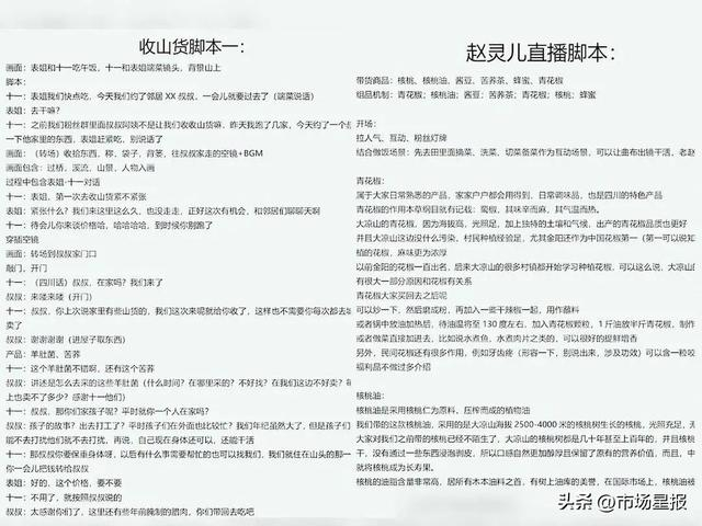 “赵灵儿”的直播脚本