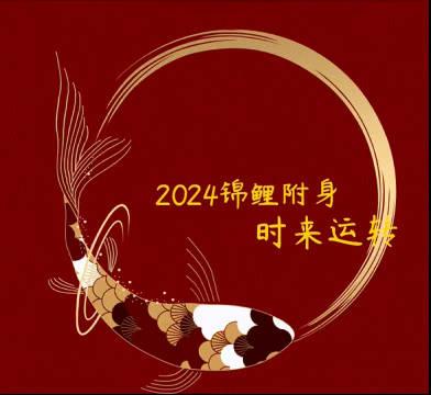 祝大家 2024年 锦鲤附身 时来运转