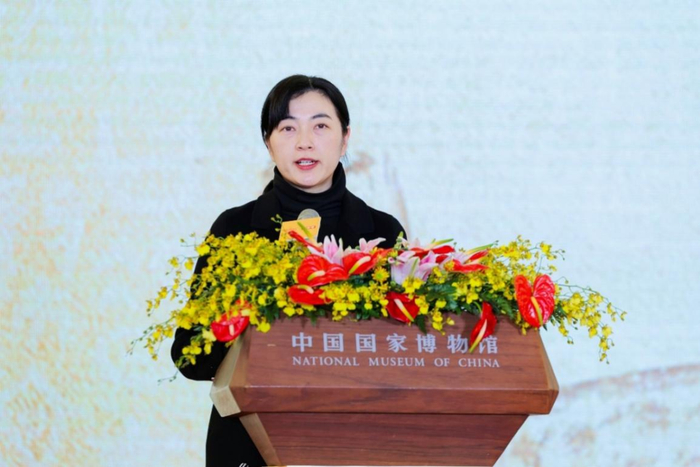 中国国家博物馆副馆长丁鹏勃致辞