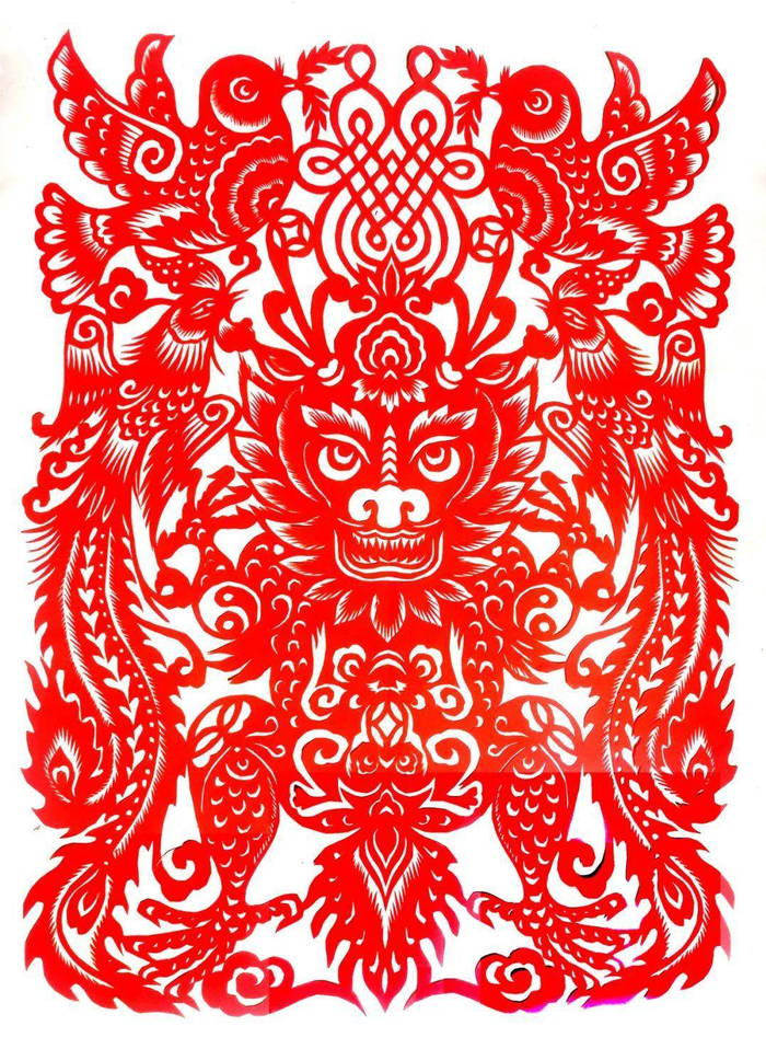百龙送瑞迎新年,剪纸惊喜现蛟龙|中国民间剪纸|非遗|剪纸_新浪新闻