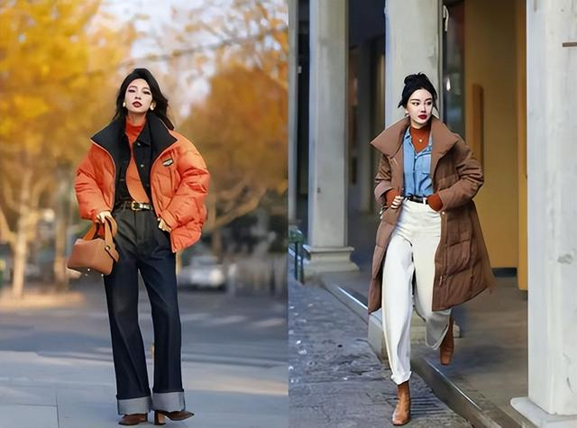 现在最火的是"羽绒服叠穿",保暖又洋气|羽绒服|卫衣_新浪新闻