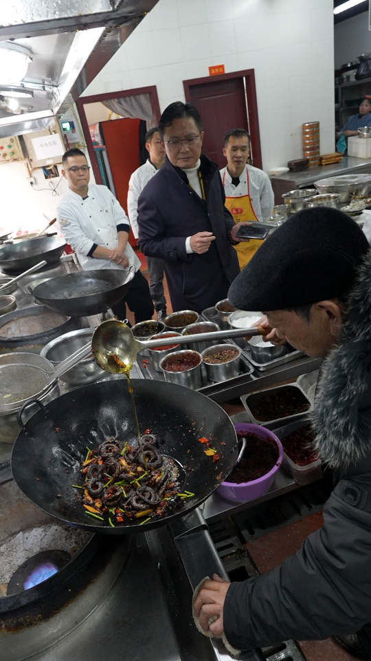 ▲王志忠现场教学